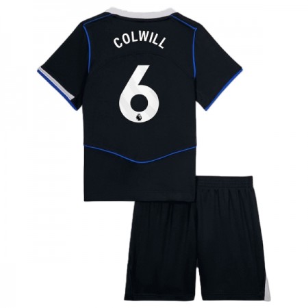 Camiseta de fútbol Chelsea Colwill 6 Niño 3ª equipación 2025-26